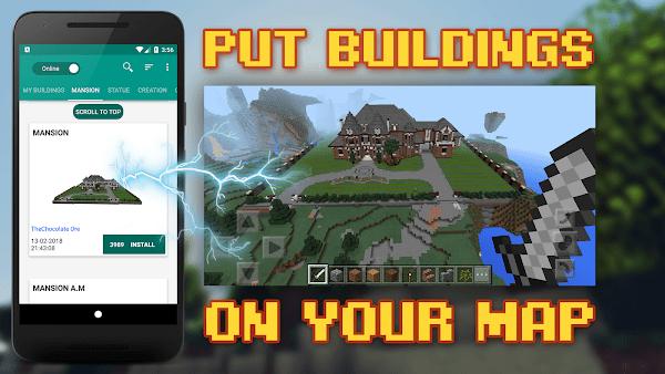 buildings for minecraft pe最新版下载,buildingsforminecraftpe,游戏辅助